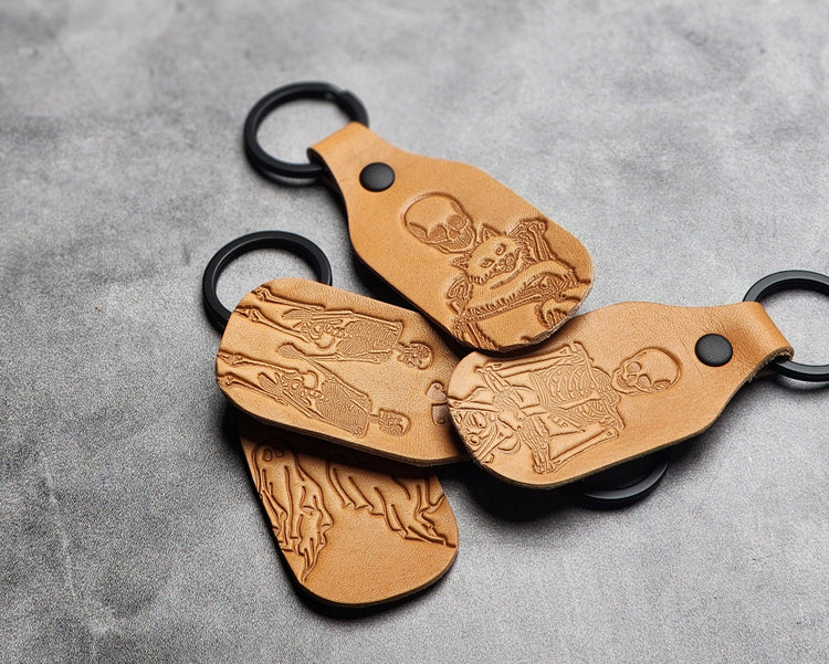 Leather Keychains