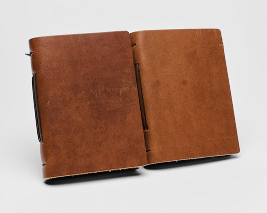 Personalized Leather Vow Books | Simple