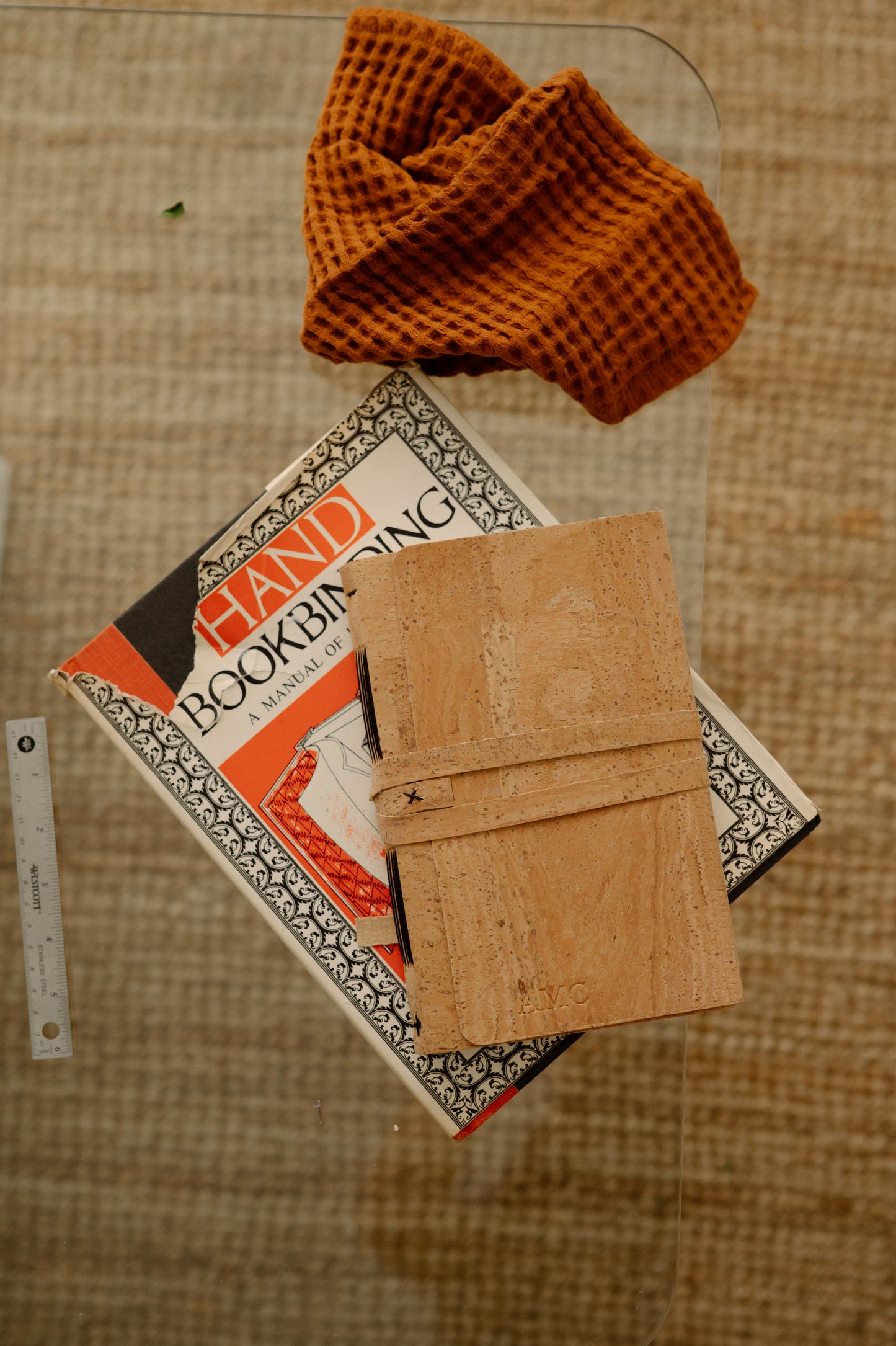 NATURAL COLOR CORK FABRIC JOURNAL (VEGAN)