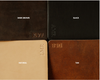 Personalized Leather Pocket Notebook