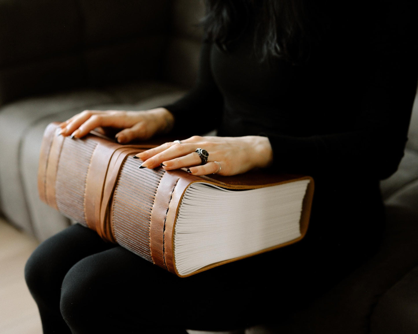 Personalized Leather Journal - Choose 1000 pages or 500 pages