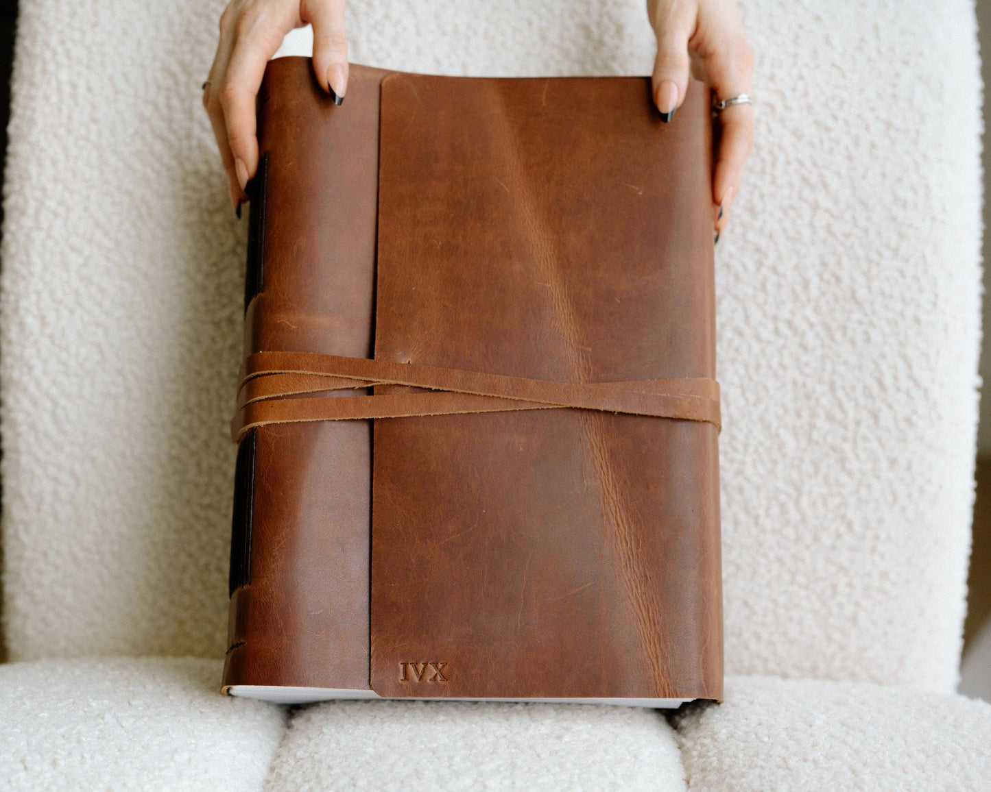 Personalized Leather Journal - Choose 1000 pages or 500 pages