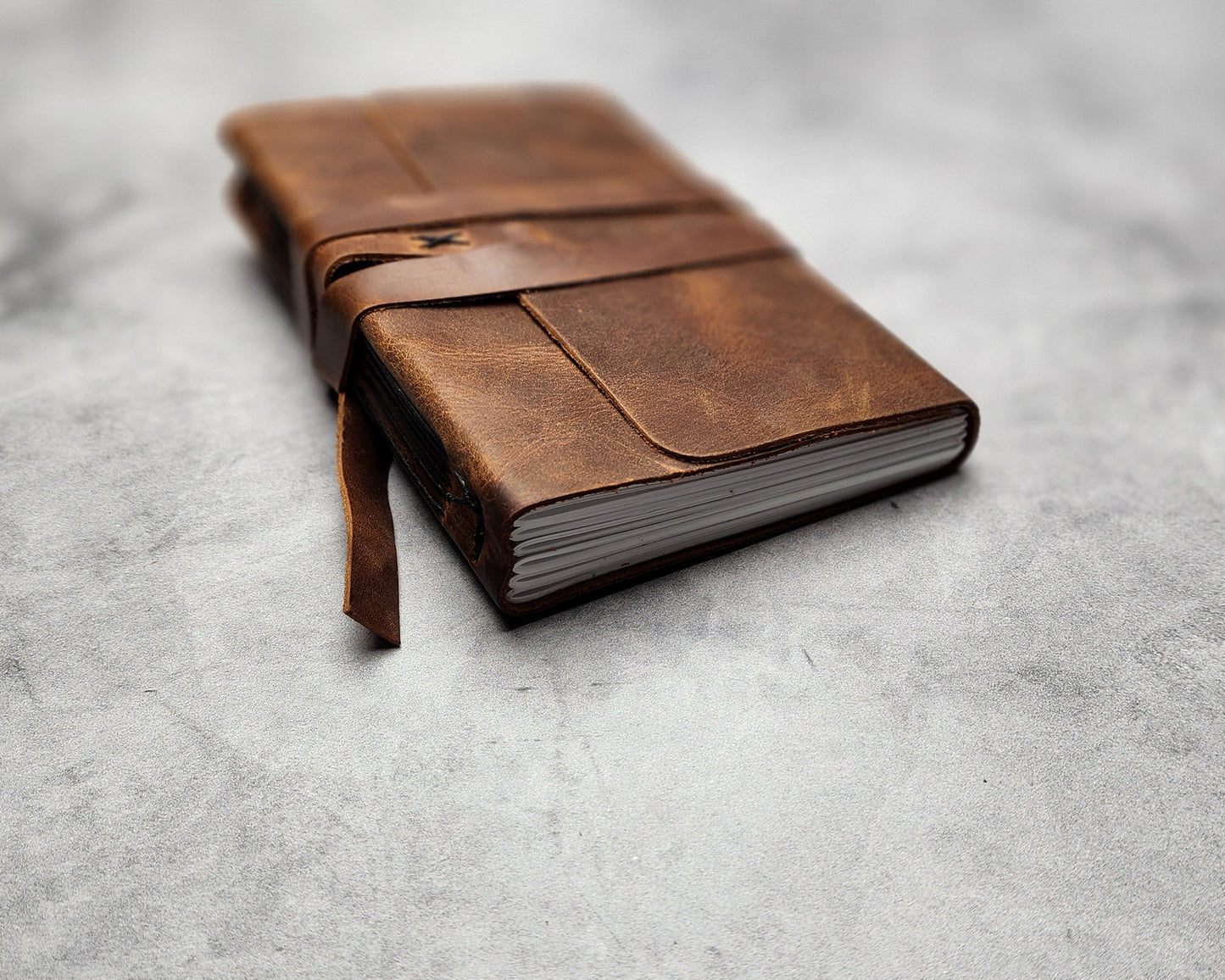 SALE: Leather Journal with discontinued leather