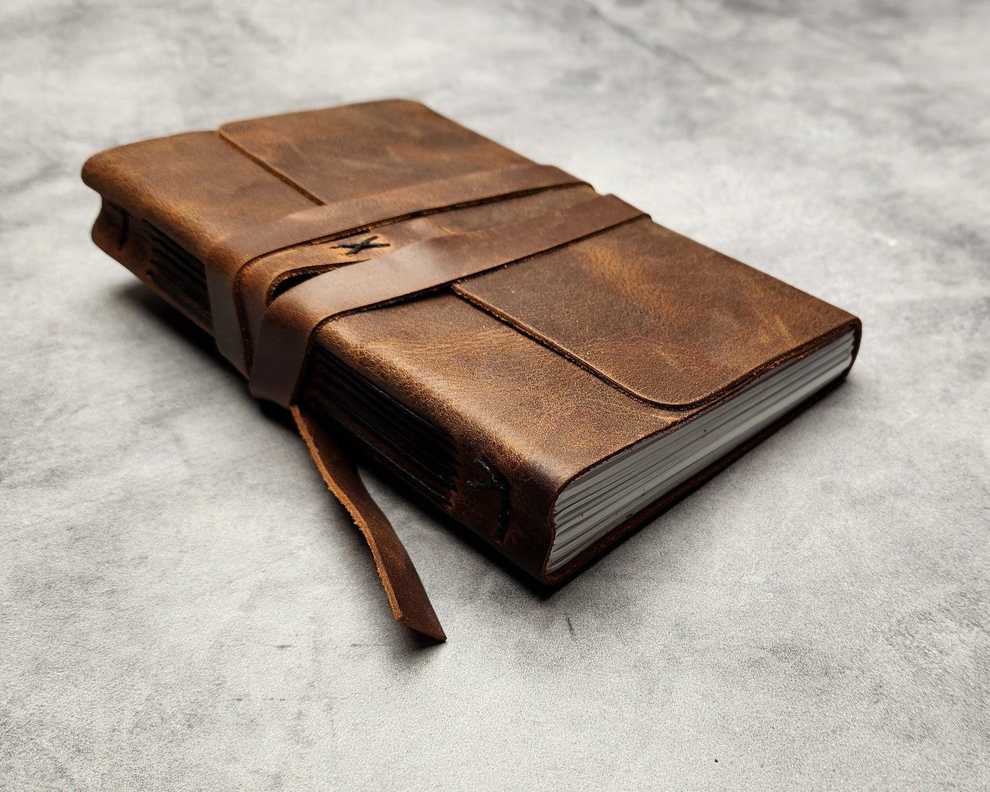 SALE: Leather Journal with discontinued leather