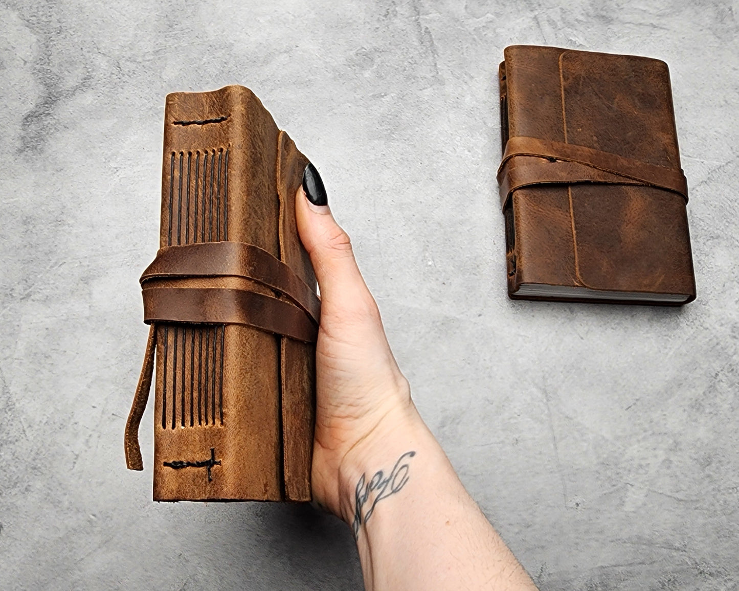 SALE: Leather Journal with discontinued leather