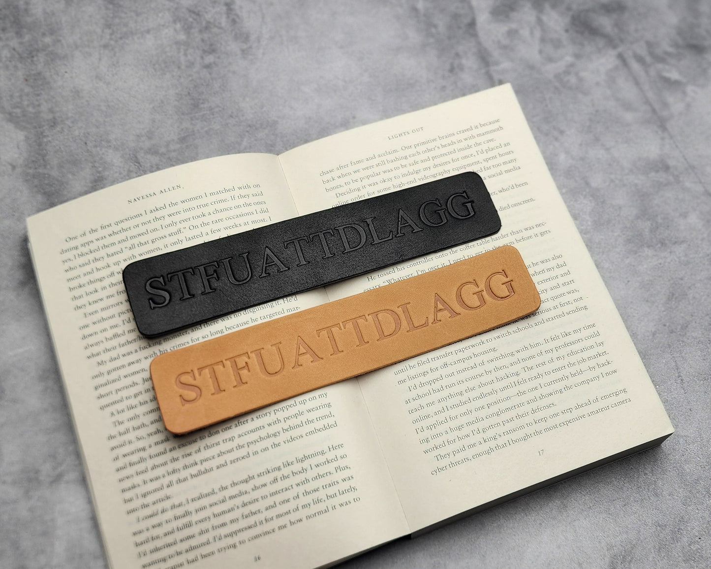 STFUATTDLAGG, Smut acronym bookmark