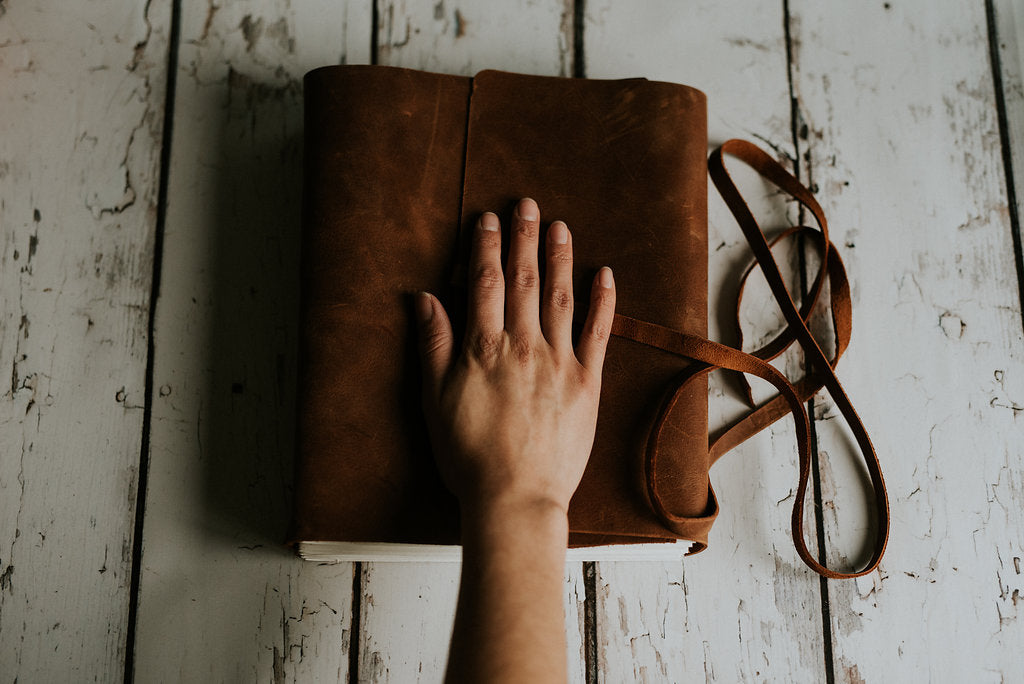 Personalized Leather Sketchbook