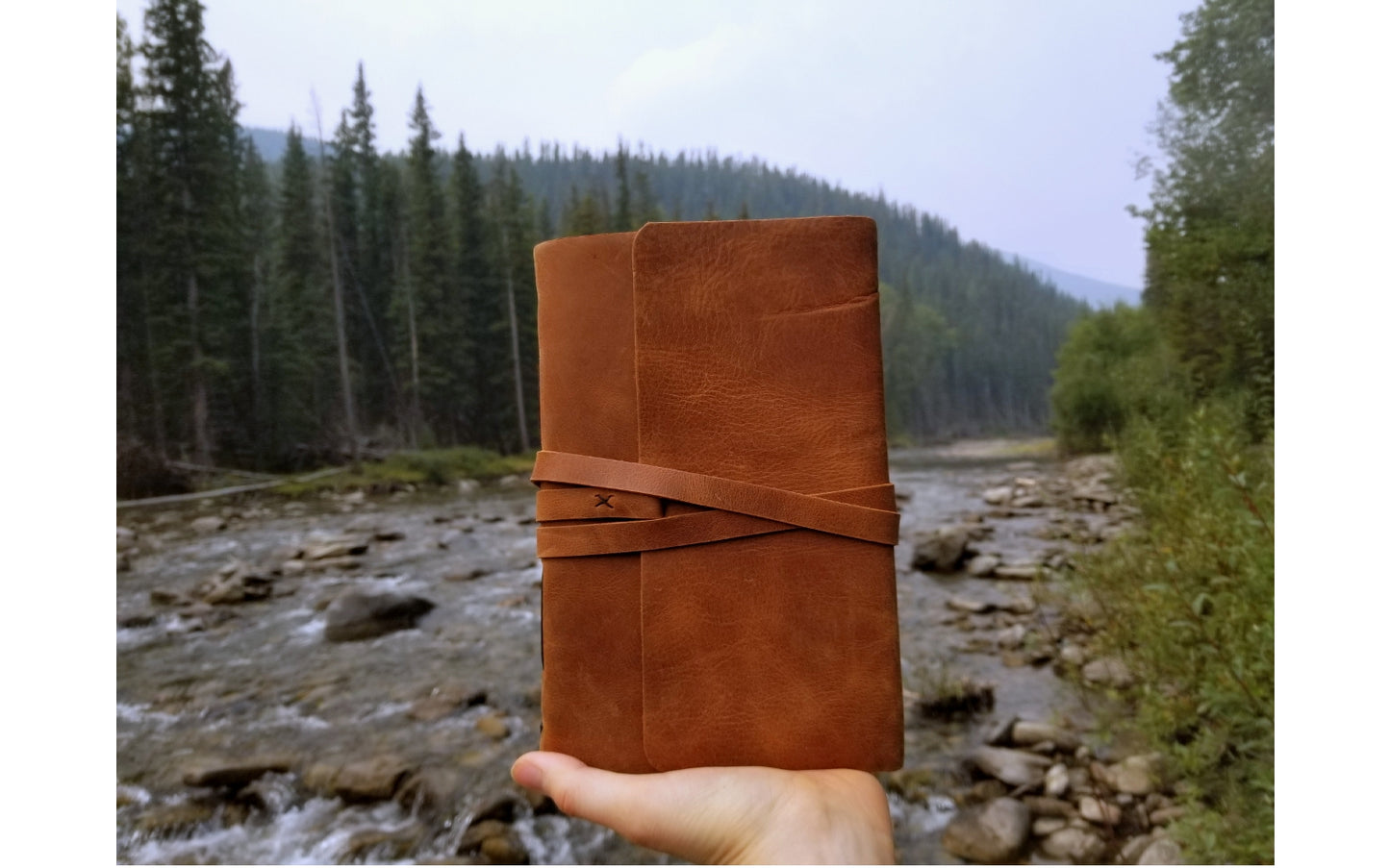 GIFT FOR MEN - PERSONALIZED LEATHER JOURNAL