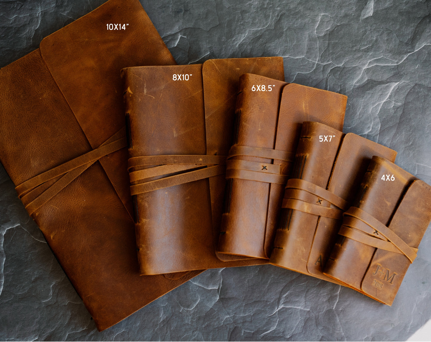 GIFT FOR MEN - PERSONALIZED LEATHER JOURNAL