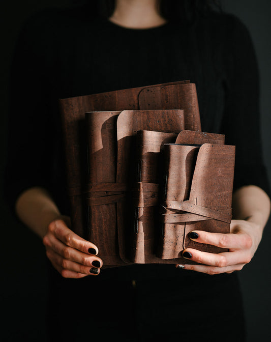 VEGAN LEATHER JOURNALS